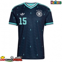 Camisa de Futebol Alemanha Nico Schlotterbeck #15 Equipamento Secundário Mundo 2026 Manga Curta